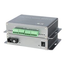 Fengqing 4-way bidirectional switching optical terminal four-way forward and reverse single fiber sc fcst optical fiber transmission alarm signal relay perimeter PLC control sensor infrared beam electronic fence