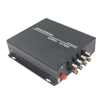 Fully compatible with Xiongmai AHD Haikang HD-TVI Dahua CVI surveillance coaxial HD camera eight-way pure video optical transceiver 8V 1 million 2 million 720P 1080P