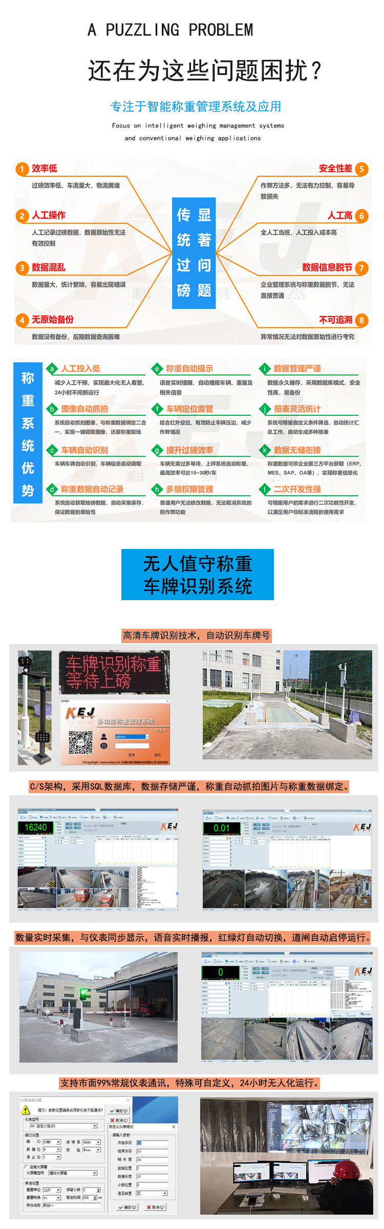 无人值守地磅称重系统 智能过磅管理软件 全自动汽车衡 地磅称重-阿里巴巴