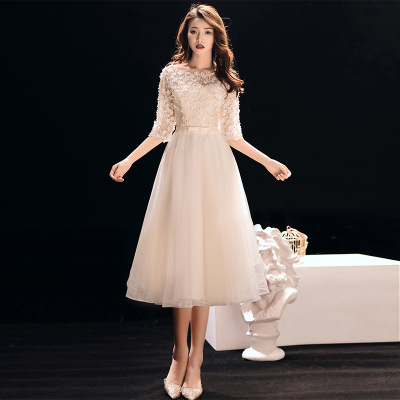  XXL+Long, champagne color, mid-length  