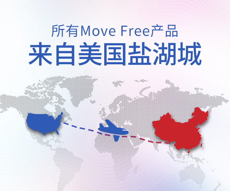 美产 维骨力 Move Free氨基葡萄糖软骨素 MSM加强版蓝瓶 80粒 图3