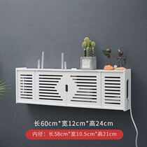 Stunchless nails on the wall Racks Ins Wind Wifi Wood Socket Racks Free to punch Nordic Wind Intake