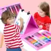 Watercolor pen safety non-toxic stationery set primary school children kindergarten school supplies girls washable hand-painted colored pen pigment painting pen watercolor painting crayon preferred during the school season