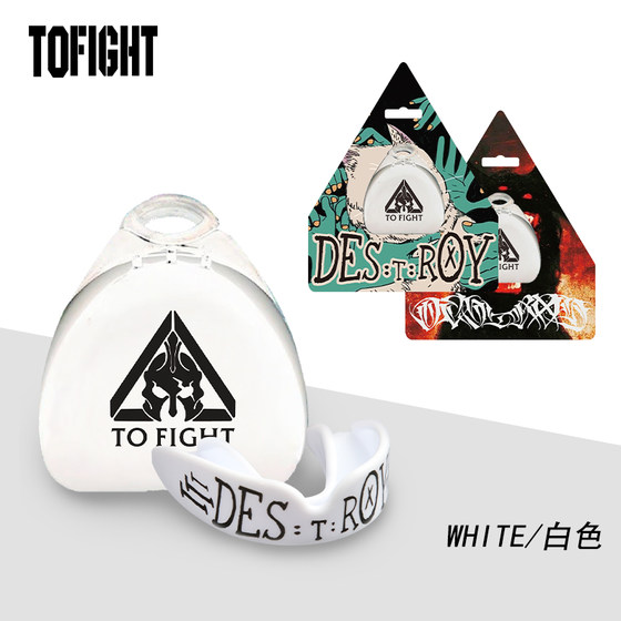 Tofight Boxing Mouth Guard for Adults and Kidsren, Sanda Fighting Training, Muay Thai Mouth Guard, Braces and Tooth Protection