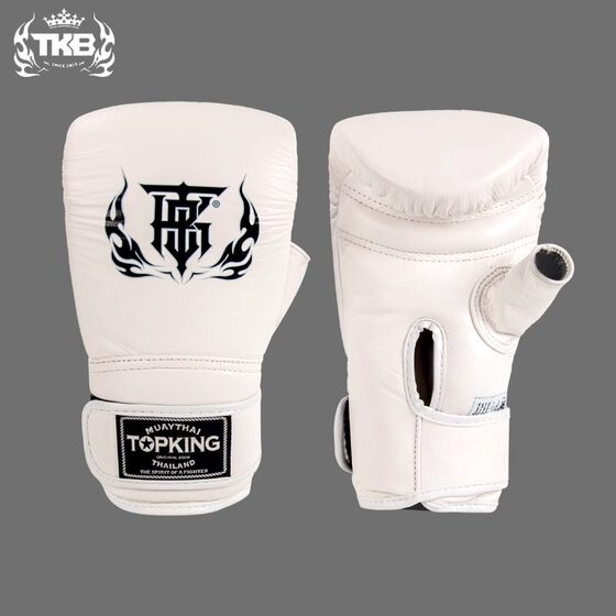 Tkb Boxing Gloves, Special for Punching Bags, Muay Thai, Sanda, Mma Gloves, Professional Training Gloves with Exposed Thumb for Punching Bags