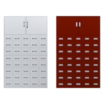 Chinese medicine box Antique diagnosis Taichung medical bucket cabinet Clinic medicine cabinet Household medicine cabinet Storage multi-layer multi-bucket herbal cabinet