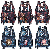 Sin Crown Animation Around the game bag trend men and women teenagers backpack high school students backpack
