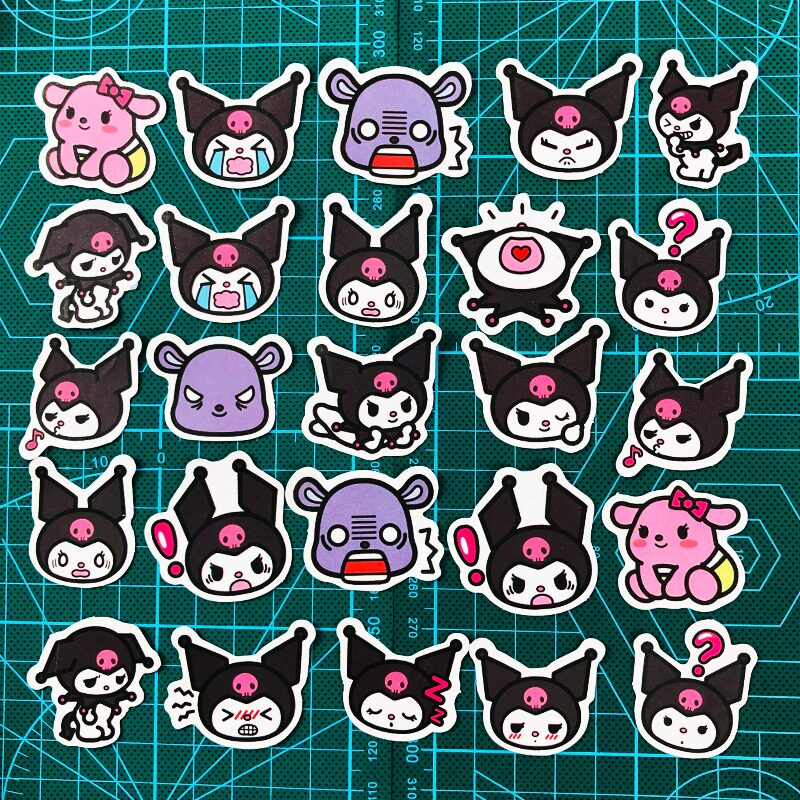 Culomi Hand Ledger Sticker Suit Cute Cartoon Teenage Girl Hearts Ledger Material Beginners Big Gift Bags Small Frescoed Day Series Wind Cartoon stickers to decorate a small set of patterns