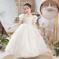 Белый, длинный, серебряный, короткий рукав