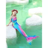 Летняя детская юбка, купальник, крой «рыбий хвост»