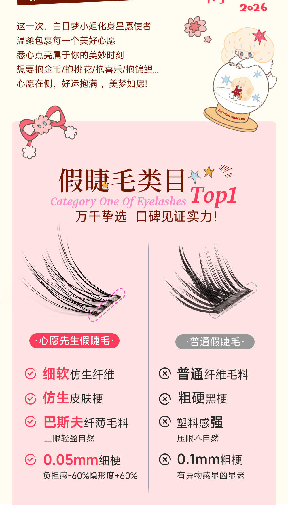 Glue-Free Natural False Eyelashes for Sensitive Eyes - Detail image 4