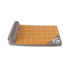 Kennel Teddy cool den small dog summer pet dog mat mat summer removable cat nest four seasons Universal