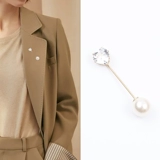 Джинсовый корсет, штаны, юбка, защитное белье, булавка, брошь из жемчуга, фиксаторы в комплекте