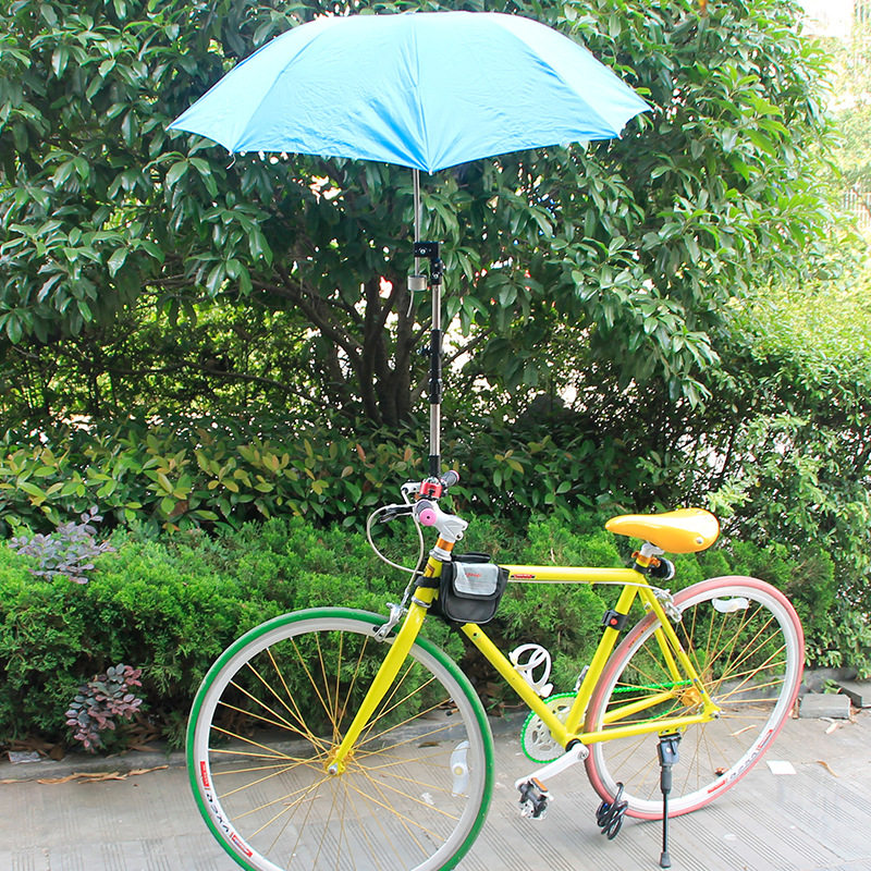 自行车伞架撑伞架：雨天骑行必备神器，万能雨伞支架子，告别湿身烦恼！🌟-自行车撑伞架-淘宝百科网