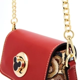 Небольшая сумка, оригинальная сумка через плечо, цепь на одно плечо, с медвежатами, коллекция 2023