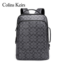 Colins Keirs Double Shoulder Bag Men Business Backpack Travel Computer Bag Commute Outside Light Backpack Multifunction