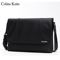 Colins Keirs Day Ensemble Small Satchel Mens Bag Single Shoulder Skewed Satchel Crossbowed Single Shoulder Bag Tide Card Locomotive Bag