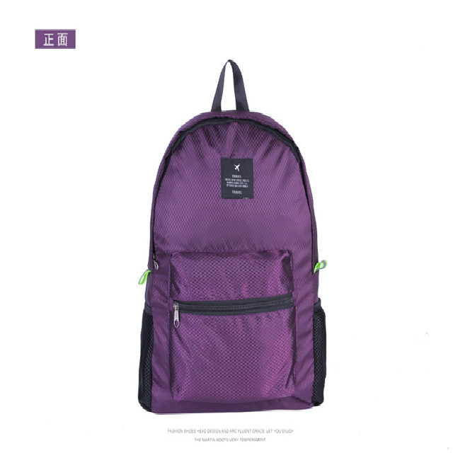 Schoolbag nữ sinh tiểu học có thể gấp siêu nhẹ trẻ em không thấm nước túi vai du lịch thời trang cô gái ba lô và con trai.