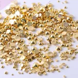 Золотые бусины, мобильный телефон, аксессуар ручной работы, аксессуары, шпильки для волос, DIY