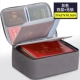 Hộp đựng tài liệu túi hộ gia đình nhiều lớp đa chức năng hộp giấy chứng nhận tài liệu thẻ hộ chiếu túi phân loại túi sổ tài khoản - Chủ thẻ