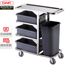 Hotel Mall restaurant Collection of dishes Saucer Plastic Dinner Plate Collection Service Car Mobile Silent Trolleys South C-23