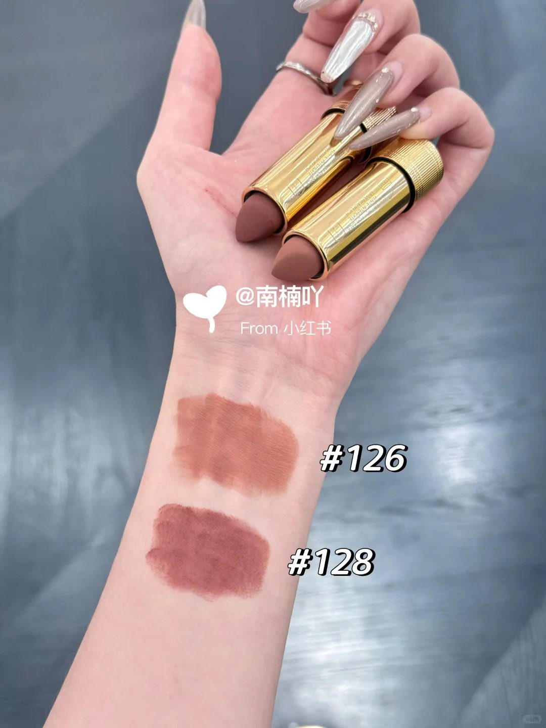 2025 Christmas Limited Edition! Gucci/Gucci New Lipstick 509 126 128 Cushion 02 Lip Gloss 509