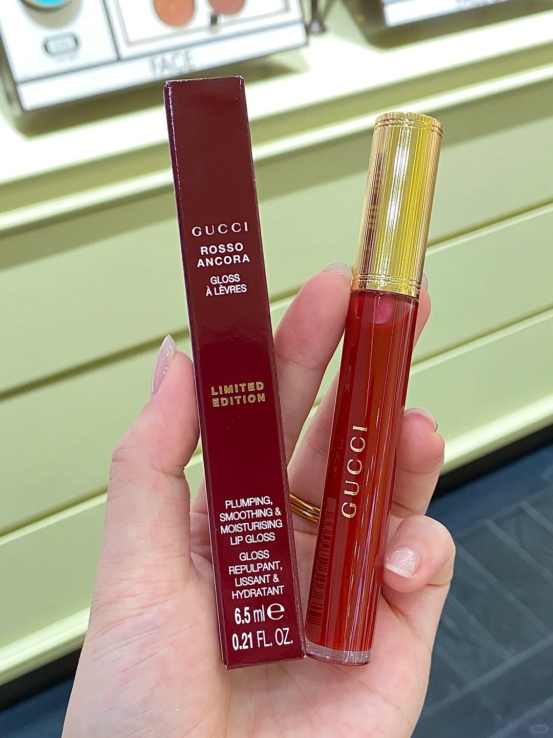 2025 Christmas Limited Edition! Gucci/Gucci New Lipstick 509 126 128 Cushion 02 Lip Gloss 509