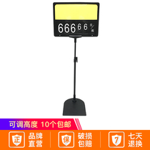 A4 Desktop Fruit And Vegetable Price Tag Poster Frame Water Fruit Shop Promotion Showcase Pop Supermarket Price Tag Upright Bracket