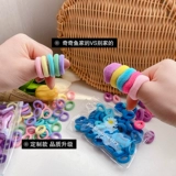 Детская резинка, безвредное эластичное полотенце, не повреждает волосы