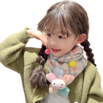 Детские шарфы осенним ветровым стеклом и теплым детским фартуком скармливает девочку мальчику милой корейской версии broomer baby треугольный полотенце