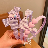 Сиреневый комплект с бантиком