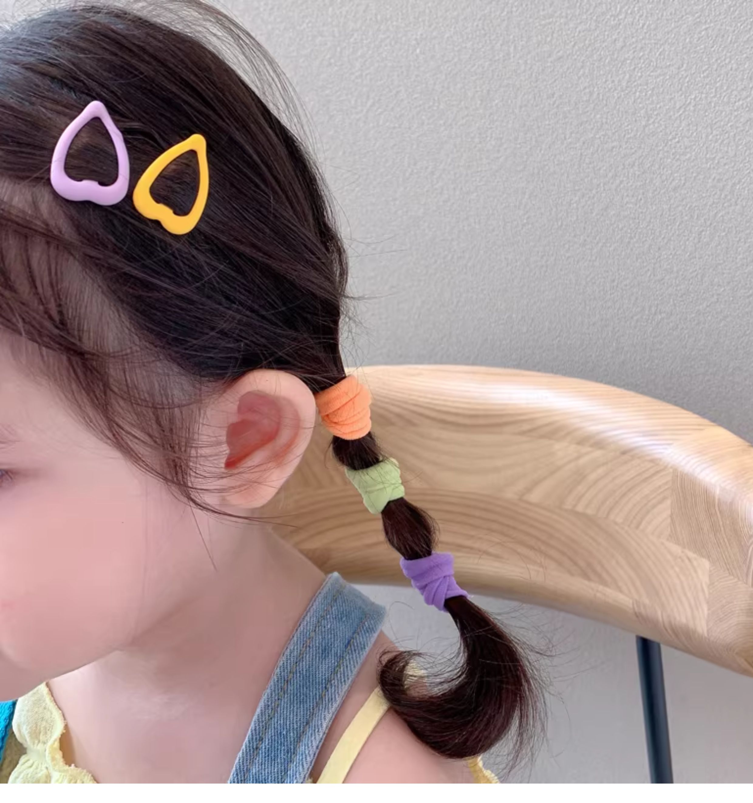 儿童发圈不伤发高马尾发绳扎头绳女童耐用高弹力橡皮筋小女孩皮套 — 7