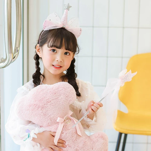 Наряд маленькой принцессы, тиара, шпильки для волос, ободок, волшебная палочка, детский аксессуар для волос