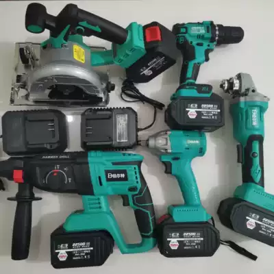 Bert multi-function charging electric hammer drill electric pick impact electric drill electric angle grinder cutting machine battery power tool