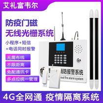 Aicourtesy Fuvermen Magnetic alarm hotel with wireless grating pair of radio frequency conversion infrared light fence grid sensor