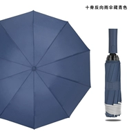 Десять костных автоматических обратных спрятанных синих