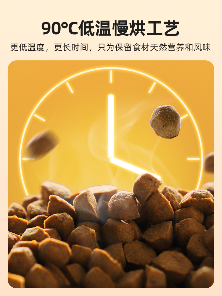 Papa Wang Fresh Meat Low Temperature Baked Dog Food Teddy Bichon Adult Dog Puppy General Food Official Flagship Store Authentic