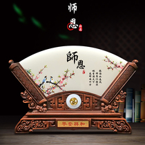 Natural Jade Screen ornaments to send teachers leaders elders gifts custom creative home office decorations