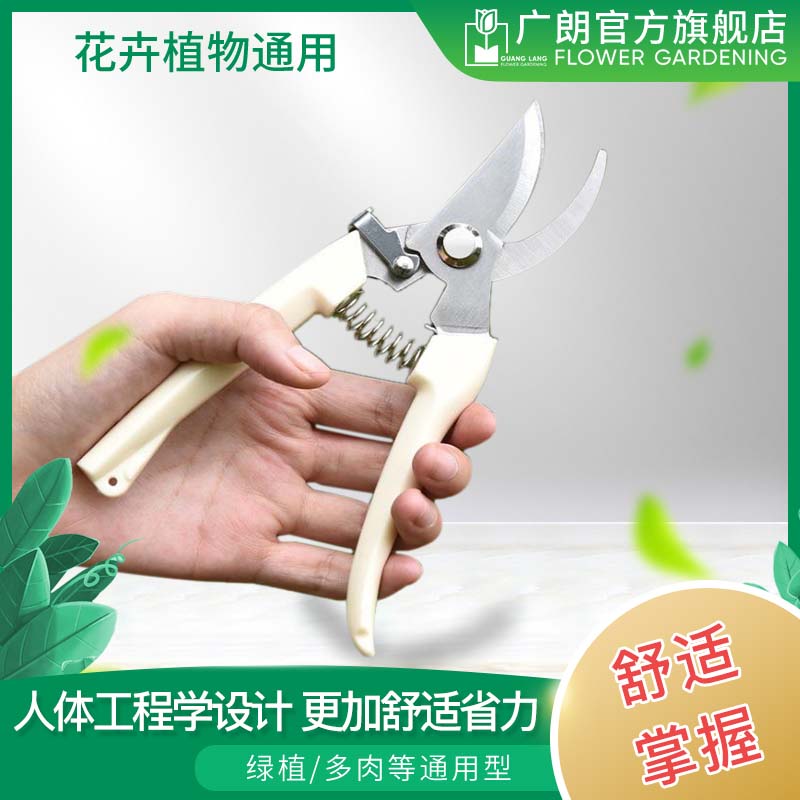 Gardening scissors pruner pruner garden garden fruit wood twigs pruner pruner pruner home labor-saving flower shearer gardening scissors