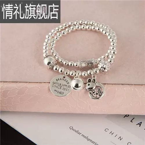 Ретро браслет с кисточками, подвеска, аксессуар, на удачу, популярно в интернете