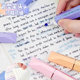 High-value sparkling highlighter color marker flash pen students mark key points to take notes and account luminous pen