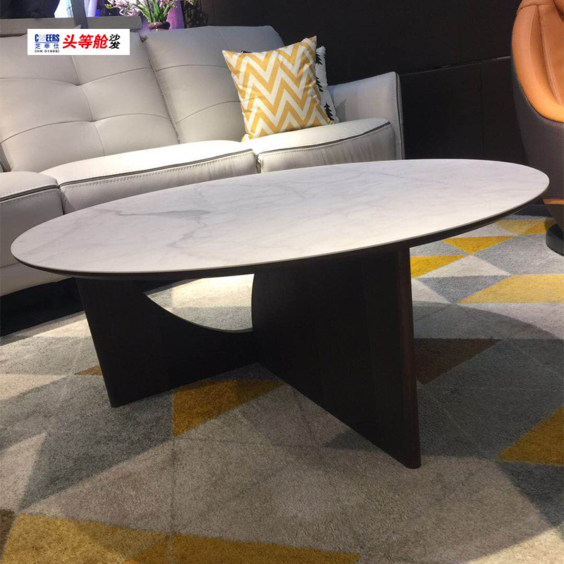 CHEERS Chivas Italian modern luxury round coffee table TV cabinet combination simple living room