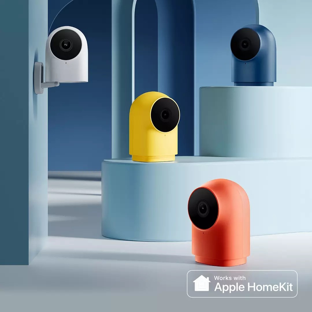 Green Miaqara smart camera G2H access to Apple home HD security surveillance photographic lens catch