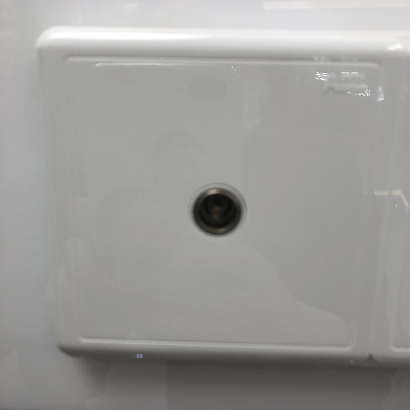 ABB socket TV socket panel household wall outlet Single TV socket Elegant white