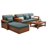 Диван из натурального дерева, современная и минималистичная коробочка для хранения