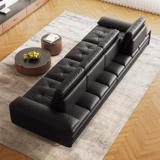 北域宫廷 Минималистичный кожаный диван, воловья кожа, новая коллекция