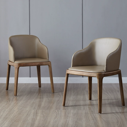 Spark Nordic обеденный стул из цельного дерева, современный простой креативный домашний стул для ресторана, отеля, роскошный полный стул с подсветкой