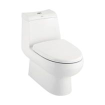 American Standard 4 6-liter water-saving one-piece toilet with slow descent
