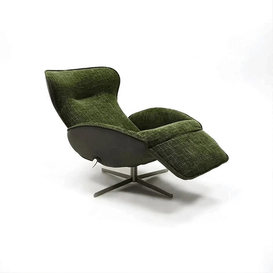 Nigel Zero Gravity Lunch Break Lounge Chair Sala de Estar Hogar 360 Giratorio Sofá Individual Silla de diseño Silla de Ocio