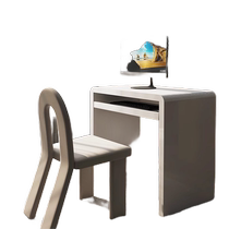 Absen Home Student Desk Computer Desk with Keyboard Holder Writing Desk Bedroom Girls White Simple Dressing Table